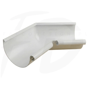 Narożnik wewnętrzny stal Inguri 150/135° kolor biały RAL 9002